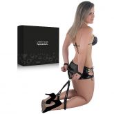 Amarras Hand and Foot Cromo - Preta