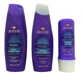 Kit Mascara + Sh + condic. Aussie Moist