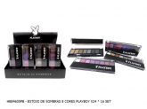 Paleta de sombras com 8 cores - Playboy