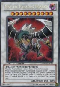 Malefic Paradox Dragon YMP1-EN007 - Secret Rare