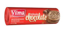 BISCOITO RECHEADO VILMA CHOCOLATE 120 GRS