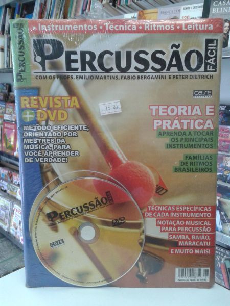 PERCUSSAO FACIL COM DVD