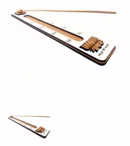 Porta Incenso Canoa Flor de Lótus