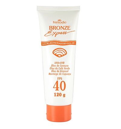 PS1b - BRONZE EXPRESS LOÇÃO BLOQ. FPS 40 – 120g