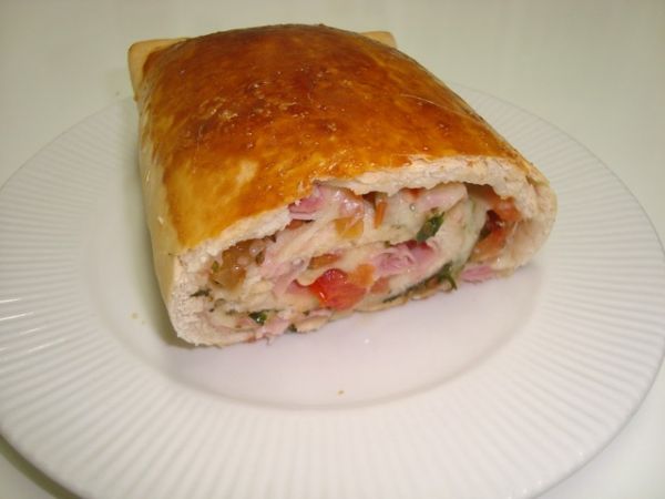 PÃO PIZZA DE FRANGO  -  30cm