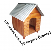 Casinha de cachorro 1mx75