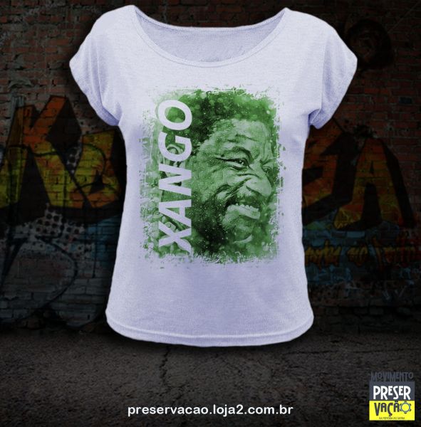 Blusa Gola Canoa Xangô da Mangueira
