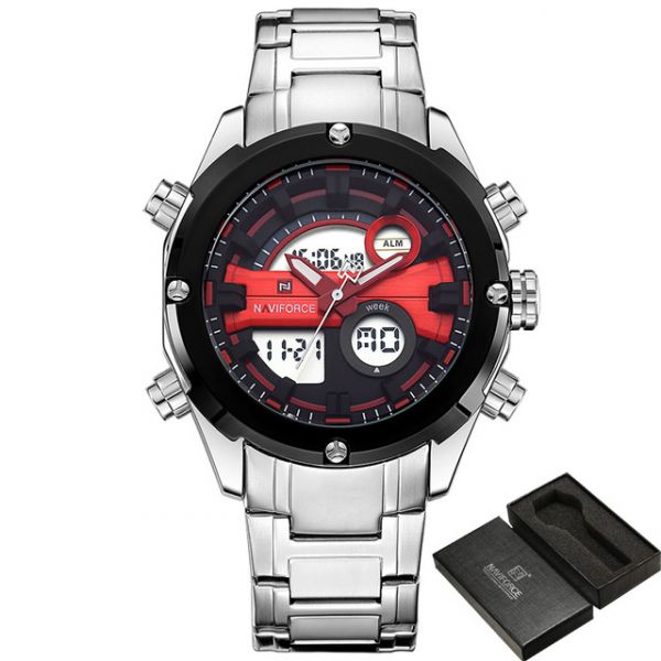 Relogio Masculino De Pulso Esporte De Luxo Militar Digital