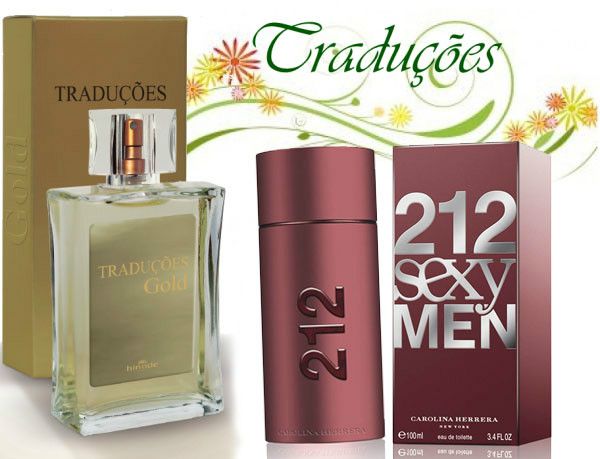 Traduções Gold nº 18 Masculino Concorrente: CH 212 for Men 100 ml