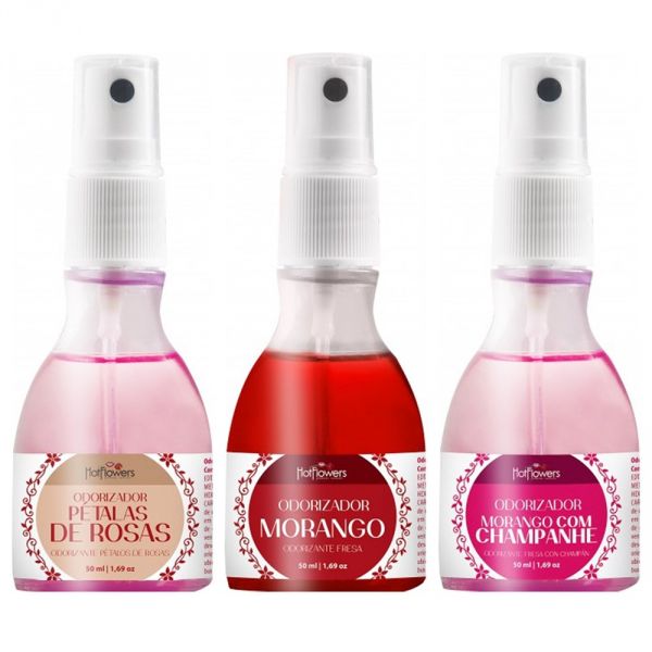 Odorizador Perfumado 50ml Hot Flowers