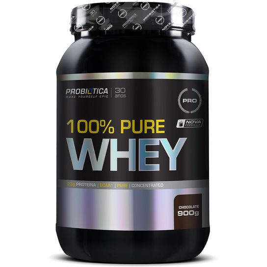 100% PURE WHEY 900G - PROBIÓTICA
