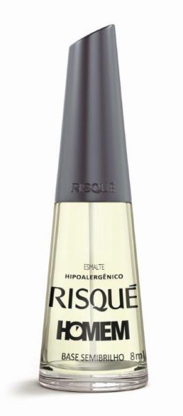 Esmalte Risqué Tratamento Homem 8 ml Base Semi Brilho