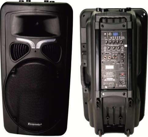 Caixa Ativa Ecopower Eps-305, 450 Whats/rms Bluetooth Usb/sd