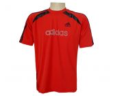 Camisa Adidas Dry Fit Vermelha e Preta