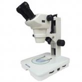 Microscópio Estereoscópio Binocular Zoom 0,8x-5x,Aumento 8x-50x Iluminação CS/AT-TIM 10B