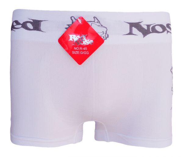Cueca Boxer Red Nose Branca