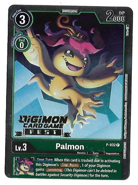 Digimon CCG Palmon Holofoil - Promo Rare