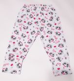 Calça bebê com pé reversível tamanho