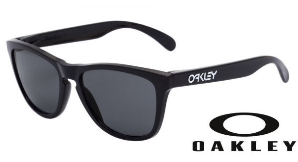 Óculos de Sol Oakley Frogskim Polished black Grey