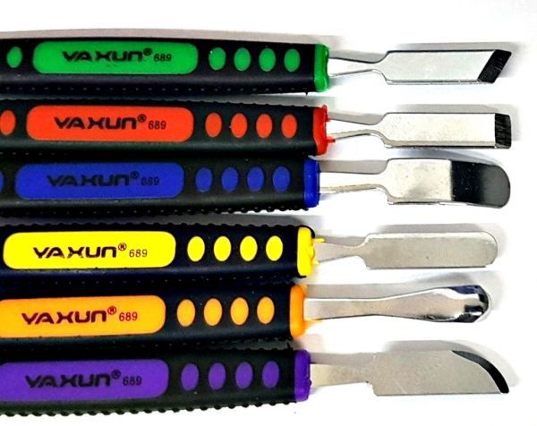 Kit Espatula 6 Peças Yaxun