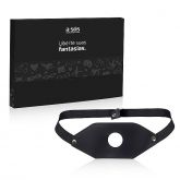 Cinta Strap on para Pênis com Suporte para Coxa cor Preta