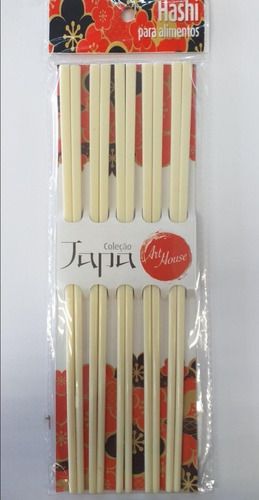 Hashi Reutilizável Com 5 Pares