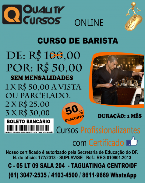 CURSO DE BARISTA