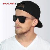 Oculos de Sol Masculino Polarsnow Alumínio  (Importado)