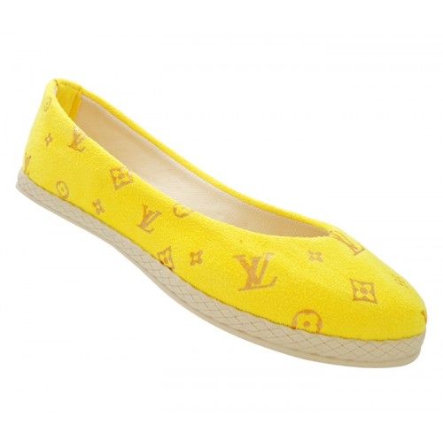 SAPATILHA ALPARGATA LOUIS VUITTON AMARELA