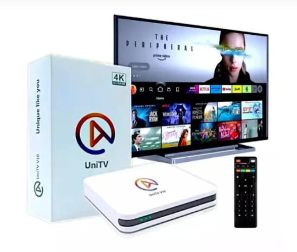 Receptor UniTV V10 4K – Liberdade total de entretenimento com máxima qualidade de imagem