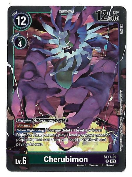 Digimon CCG Cherubimon Holofoil - Rare ST17