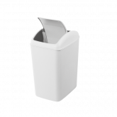 Lixeira Branca Basculante 40 lts.