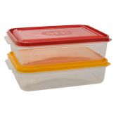 CAIXA ORGANIZADORA RETANGULAR 6,5L-C/ABAS- TRANSP