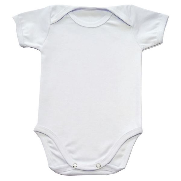 Body infantil(manga curta) para sublimação(P ao GG)