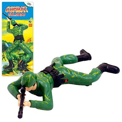 BONECO COMBAT - SOLDADO