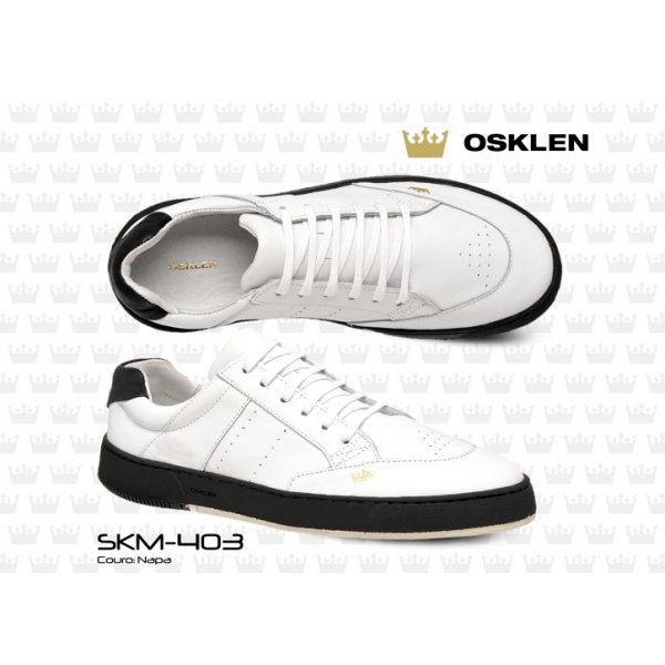 TENIS OSKLEN SOHO COURO NAPA