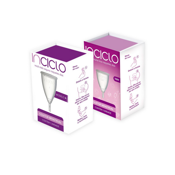 Inciclo - Tamanho A + Teen - Kit com 1 unidade tamanho A + 1 unidade tamanho Teen