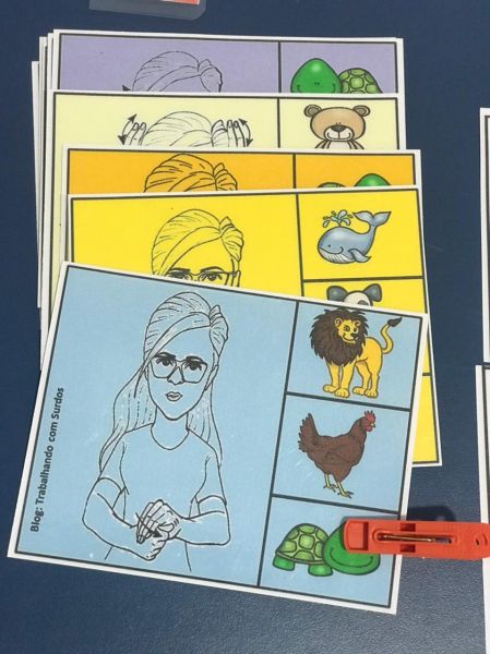 3ª Apostila Brincando com os Animais em Libras