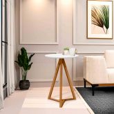 Mesa Lateral Classic Branco.Nature Tebarrot
