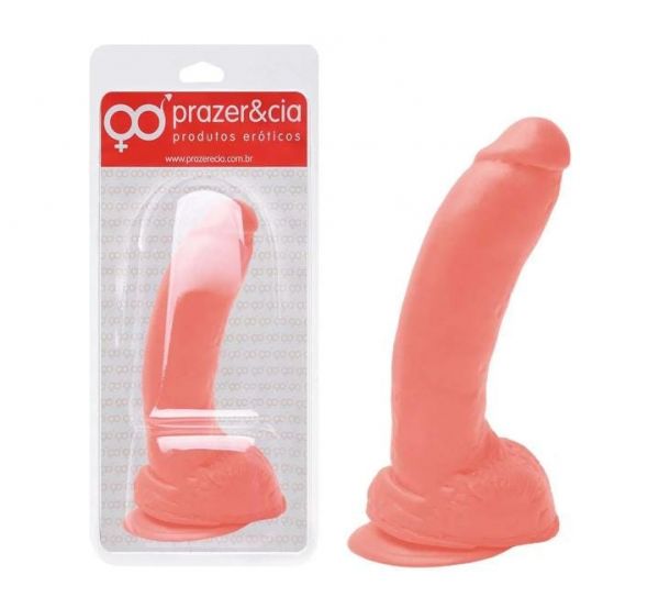 PENIS COM VENTOSA 18,5X4CM