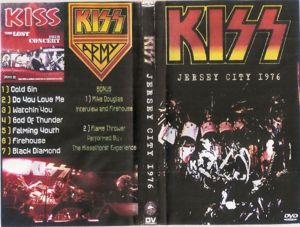 VHS - KISS - Jersey City 1976