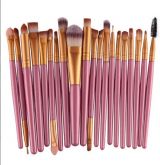 Kit Pincel Para Maquiagem Profissional Pinceis Com 20 Peças