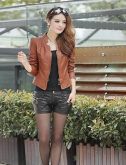 Moda PU de couro de yuntuo®women grandes estaleiros de revestimento