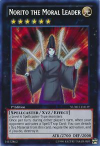 Norito the Moral Leader NUMH-EN039 - Secret Rare