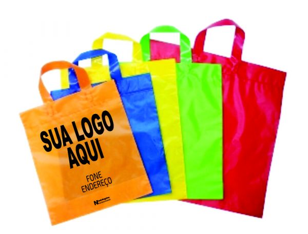 40x48 - 250 Sacolas Alça Fita AT Densidade 0.15