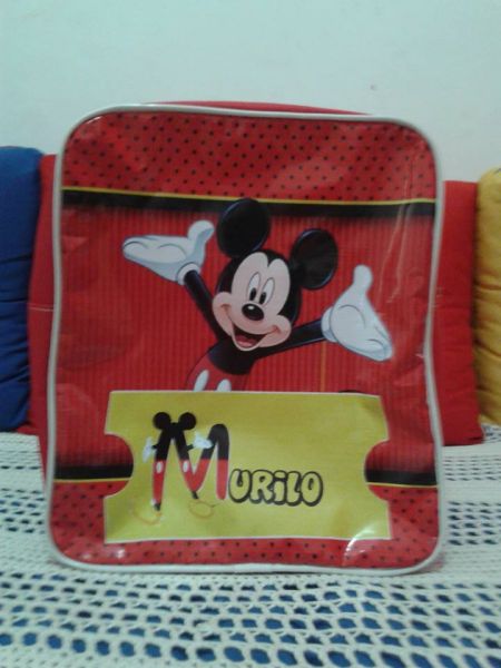 Mochila personalizada com Nome
