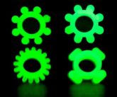 Anel Peniano Simples Mega Strech Fluorescente KGel