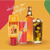 Gel Yummy - whisky e energetico
