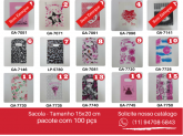 Sacola P/ presente 2- 15x20 PT C/ 100 pçs