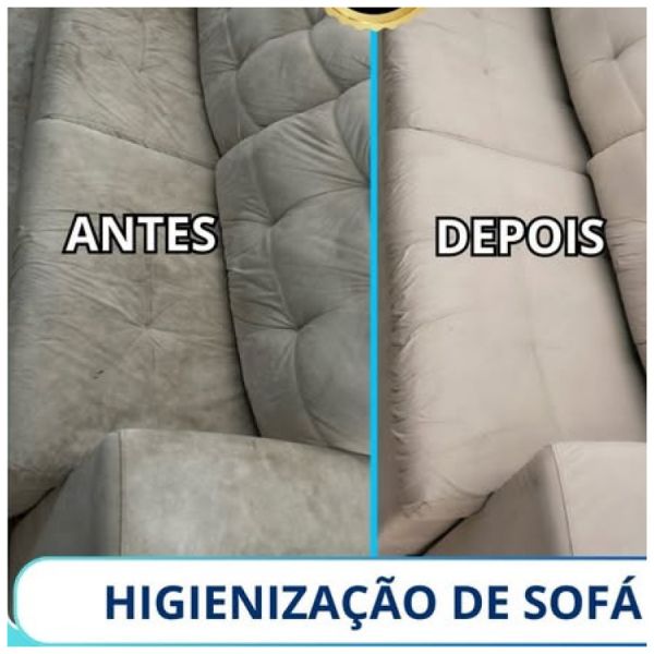 Limpeza de sofá a seco em Maringá